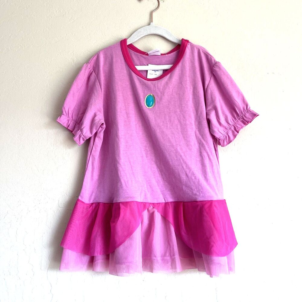 Universal Studios Japan Princess Peach Shirt Size 150 with crown NWT